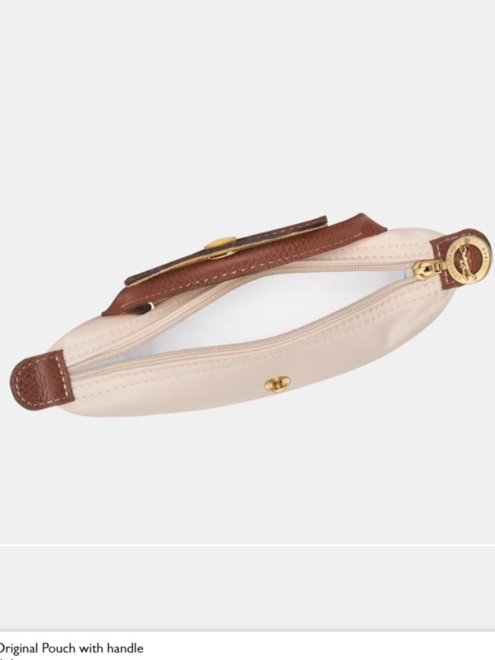 NWT Longchamp Le Pliage Original Pouch with handle - Picture 5 of 9